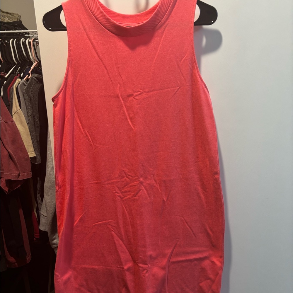 a new day Coral Sleeveless Shift Dress